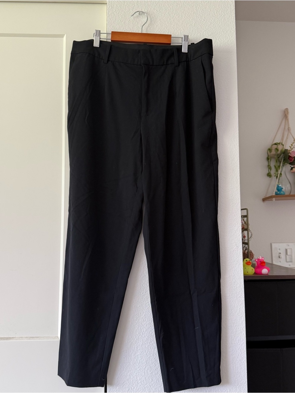 a new day Black Straight-Leg Women's Dress Pants